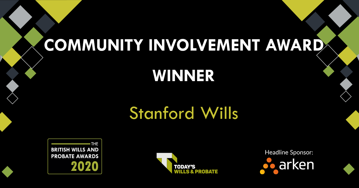 Community Involvement Award Winner